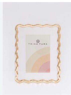 Trina Turk Yellow Picture Frame Boxed